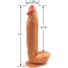 Efsanevi Büyük Boy Dildo Penis 31cm