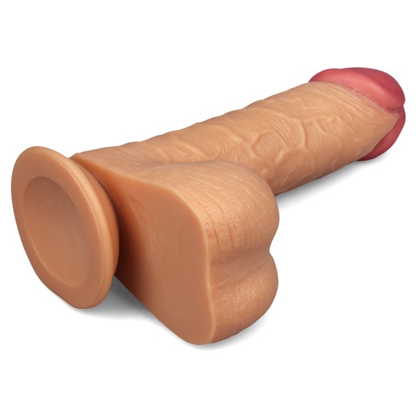 Vantuzlu Kalın Büyük Realistik Dev Penis 24 cm