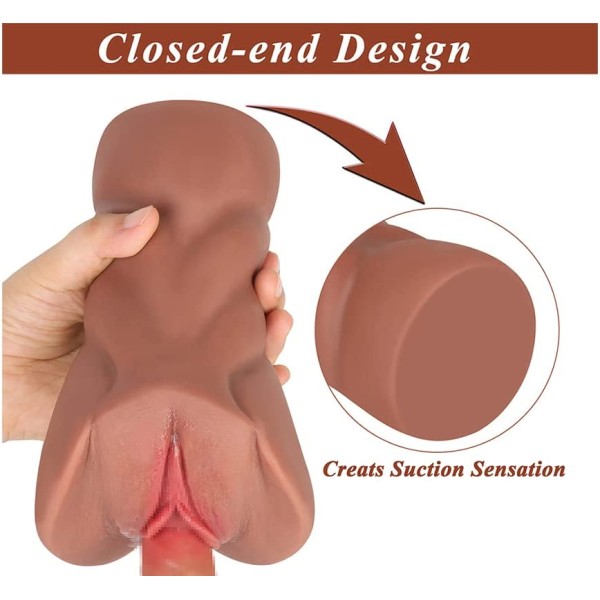 3D Gerçekçi Vajina ve Anal Masturbatör