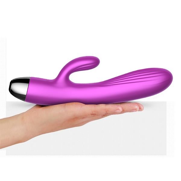 FoxShow Brilliant X7 Klitoris Uyarıcılı Şarjlı Isıtmalı Vibratör