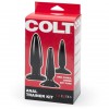 Colt 3'lü Anal Plug Set