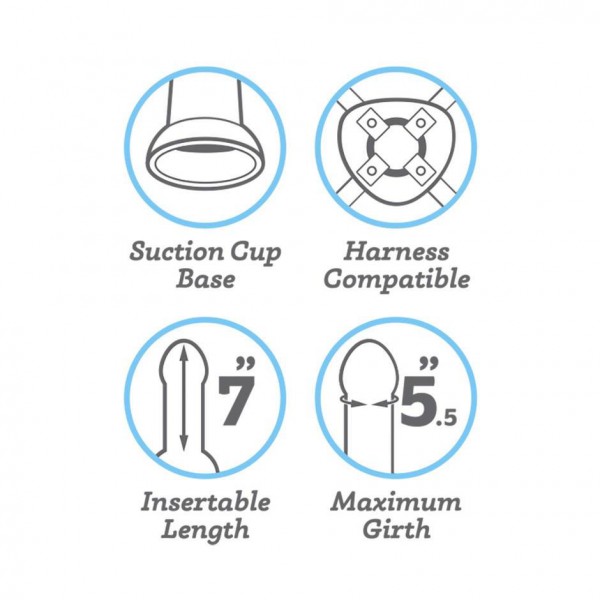 Ultra Gerçekçi Vantuz Yapay Penis